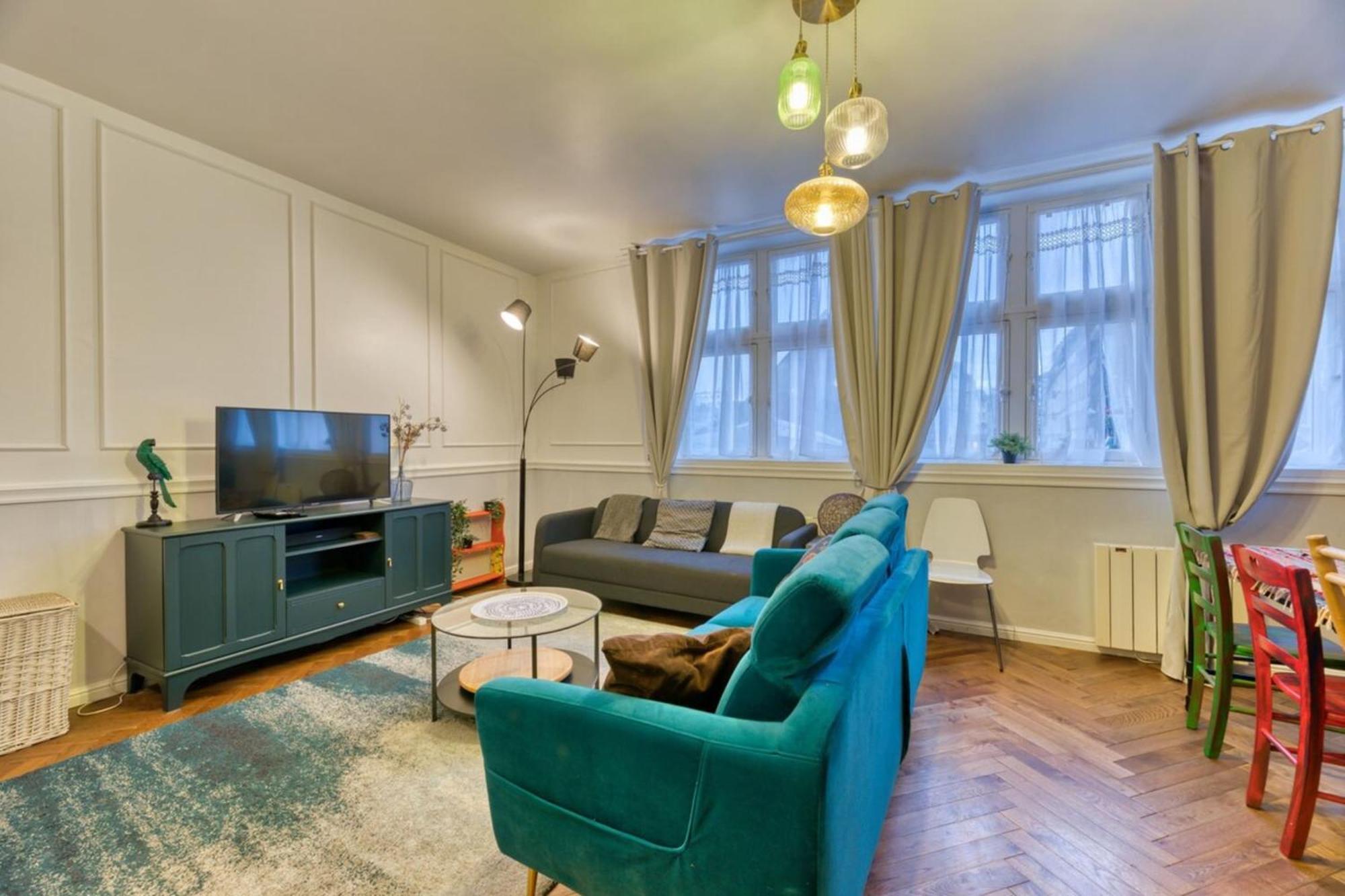 Vieux Marche Sublime Appartement Avec Ascenseur Rouen Bagian luar foto